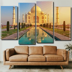 India Taj Mahal Panels paint by numbers