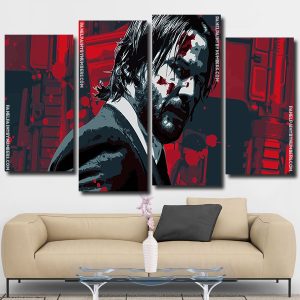 John Wick Panel paint by numbers