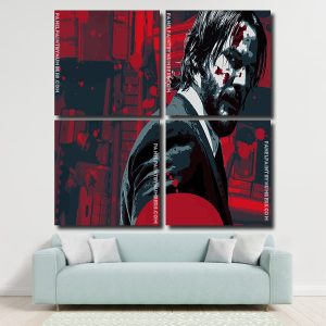 John Wick Panel paint by numbers