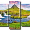 Kirkjufell Mountain Iceland panels paint by numbers