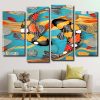 Koi Fish panels paint by numbers