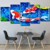 Koi Fishes Panel paint by numbers