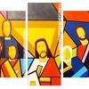 Last Supper Art Panels paint by numbers