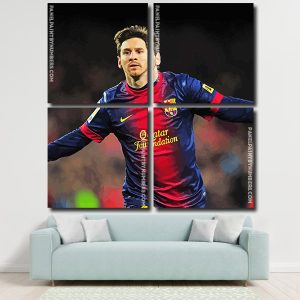 Leonel Messi Panels paint by numbers