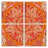 Mandala Art Illustration panels paint by numbers panels paint by numbers