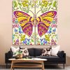 Mandala Butterfly panels paint by numbers