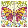 Mandala Butterfly panels paint by numbers