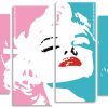 Marilyn Monroe panels paint by numbers