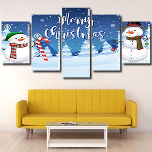 Merry Christmas Panel paint by numbers