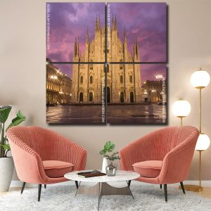 Milan Cathedral Panels paint by numbers