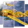 Military Plane Panels paint by numbers