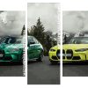 Modern BMW M3 And M4 Panel paint by numbers