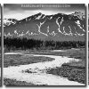 Monochrome Mountains Landscape panels paint by numbers