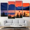 Montana-sunset Landscape panels paint by numbers