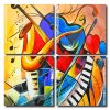 Musical Instruments panels paint by numbers