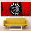 Toronto Raptors Logo Panel paint by numbers