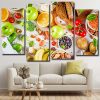 Healthy Food Panels paint by numbers