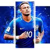 Neymar Football Player Panels paint by numbers