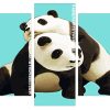 Panda Bears Panels paint by numbers