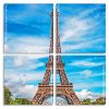 Paris Eiffel Tower Panels paint by numbers