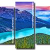 Peyto Lake Sunset panels paint by numbers