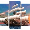 Pirate Ship Panel paint by numbers