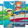 Ponyo Anime Panels paint by numbers