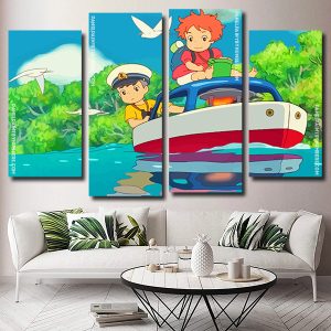 Ponyo Anime Panel paint by numbers