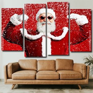 Powerful Santa Claus Panels paint by numbers