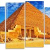 Pyramid Desert Panel paint by numbers