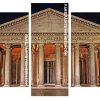 Rome Pantheon Building Panel paint by numbers