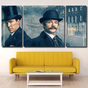 Sherlock Holmes The Abominable Bride panels paint by numbers