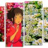 Spirited Away Chihiro panels paint by numbers