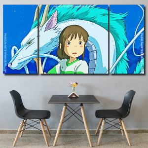 Spirited Away Panel paint by numbers