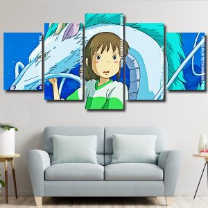 Spirited Away Panel paint by numbers