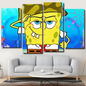 SpongeBob SquarePants panels paint by numbers