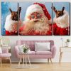 Stylish Santa Claus Panels paint by numbers