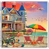 Summer Beach House panels paint by numbers