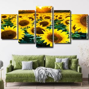 Sunflowers Panel paint by numbers