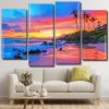 Sunset South Maui Island panels paint by numbers