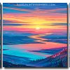 Sunset Time panels paint by numbers