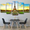 Paris Eiffel Tower Panels paint by numbers