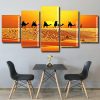 Camels In Desert Panels paint by numbers