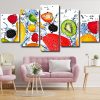 Fresh Fruit In The Water Panels paint by numbers