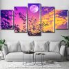 Sunset Full Moon Panels paint by numbers