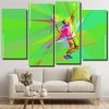 Tennis Player Pop Art panels paint by numbers