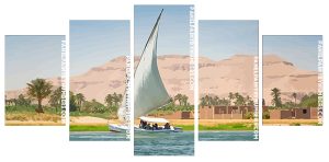 The Nile River Egypt Panel paint by numbers