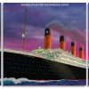 The Titanic Ship Panels paint by numbers