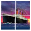 The Titanic Ship Panels paint by numbers