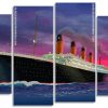 The Titanic Ship Panels paint by numbers